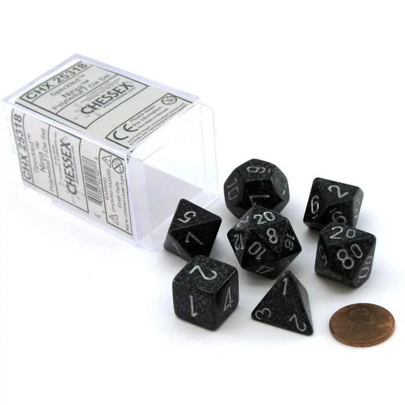 Speckled Ninja (7-Die RPG Set)