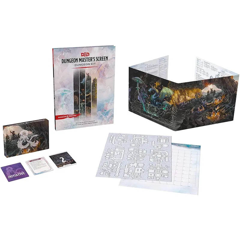 D&D: Dungeon Master's Screen & Dungeon Kit