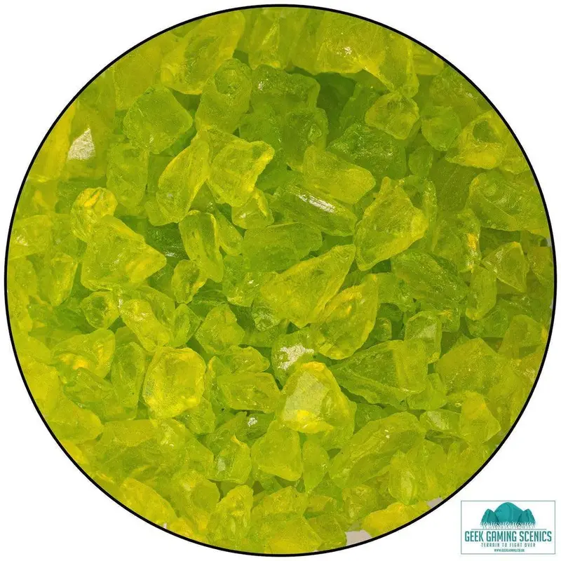 Weird-Crystal Apple Green 4-8mm