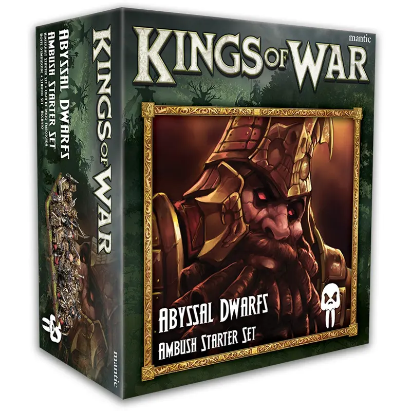 Kings of War Abyssal Dwarfs Ambush Starter Set