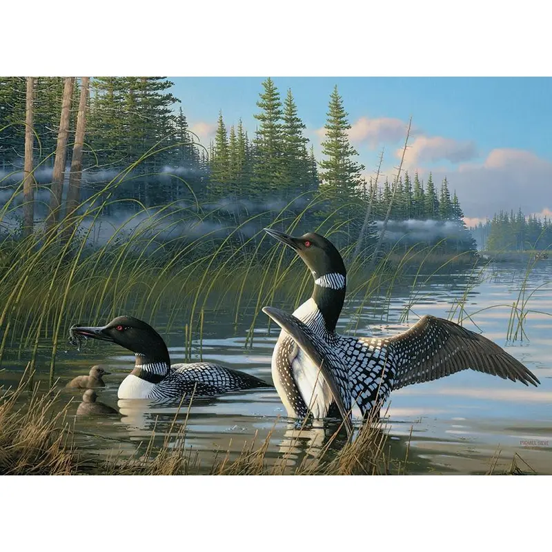 Common Loons (Cobble Hill 1000pc)