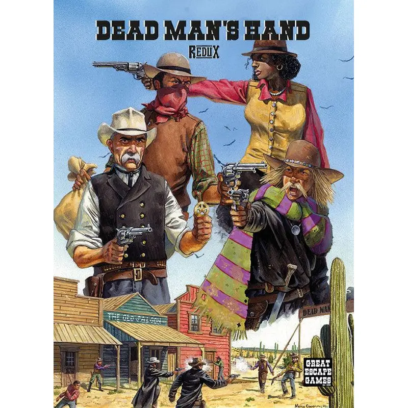 Dead Man's Hand Redux - Rulebook - Card Deck & Markers