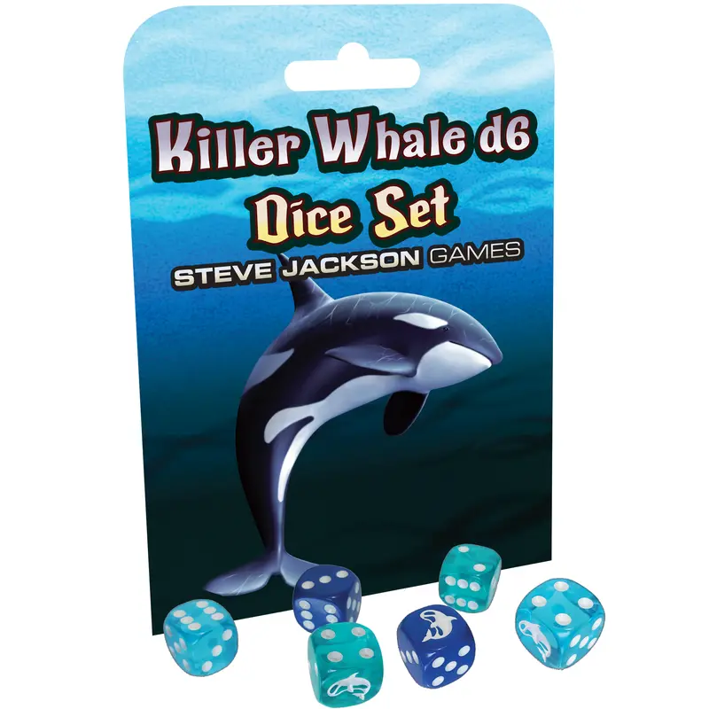KILLER WHALE D6 DICE SET