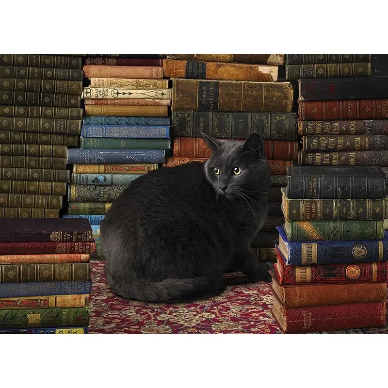 Library Cat (Cobble Hill 1000pc)