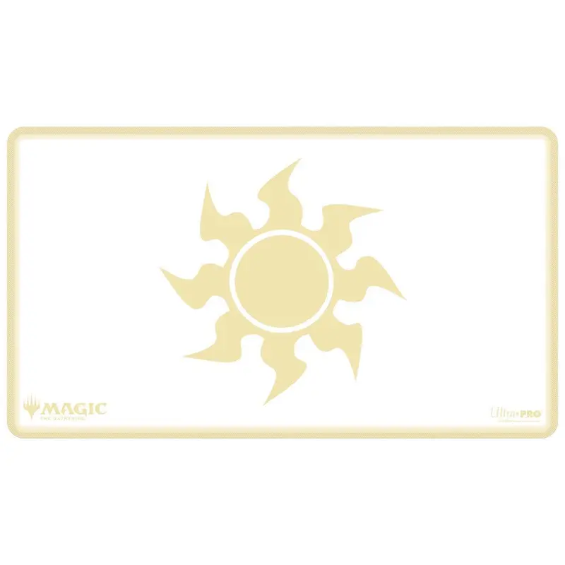 Mana 8 - Stitched Playmat - Plains for Magic: The Gathering