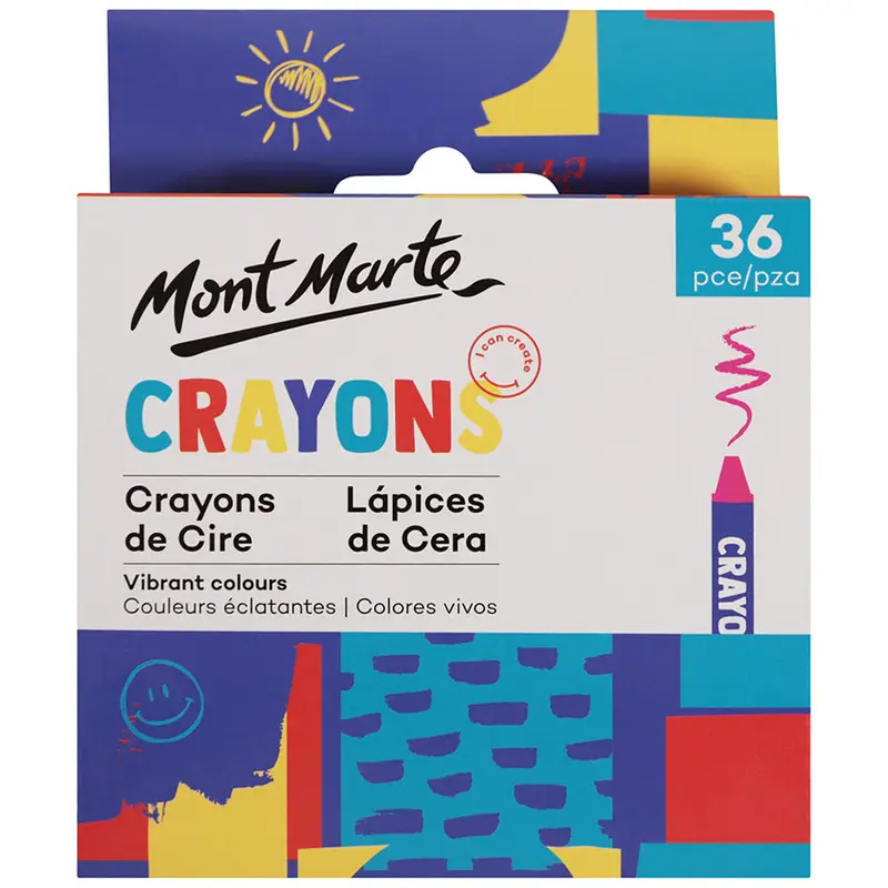 MONT MARTE Crayons - 36pcs