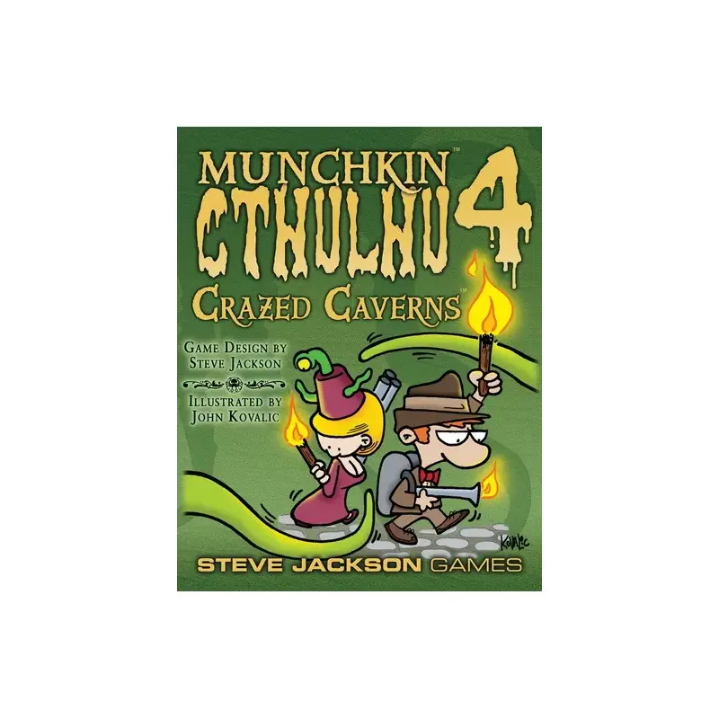 MUNCHKIN CTHULHU 4 CRAZED CAVERNS