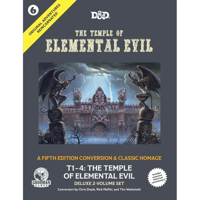 Original Adventures Reincarnated: #6 The Temple of Elemental Evil (D&D: 5E)