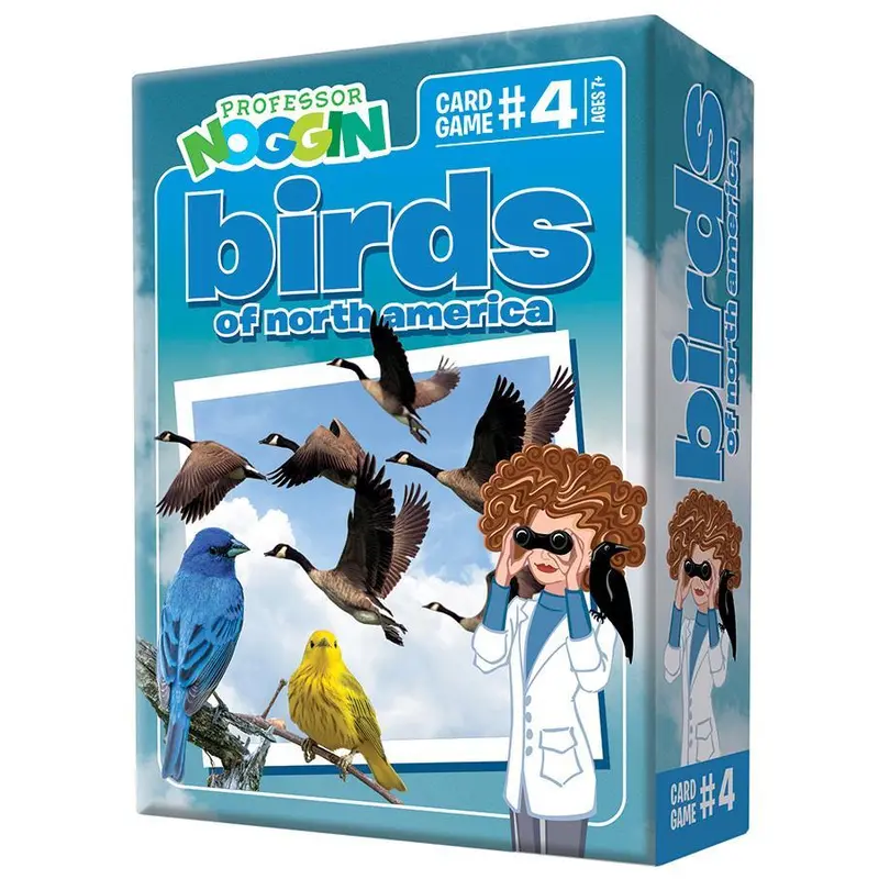 Professor Noggin Card Game: Birds of North America