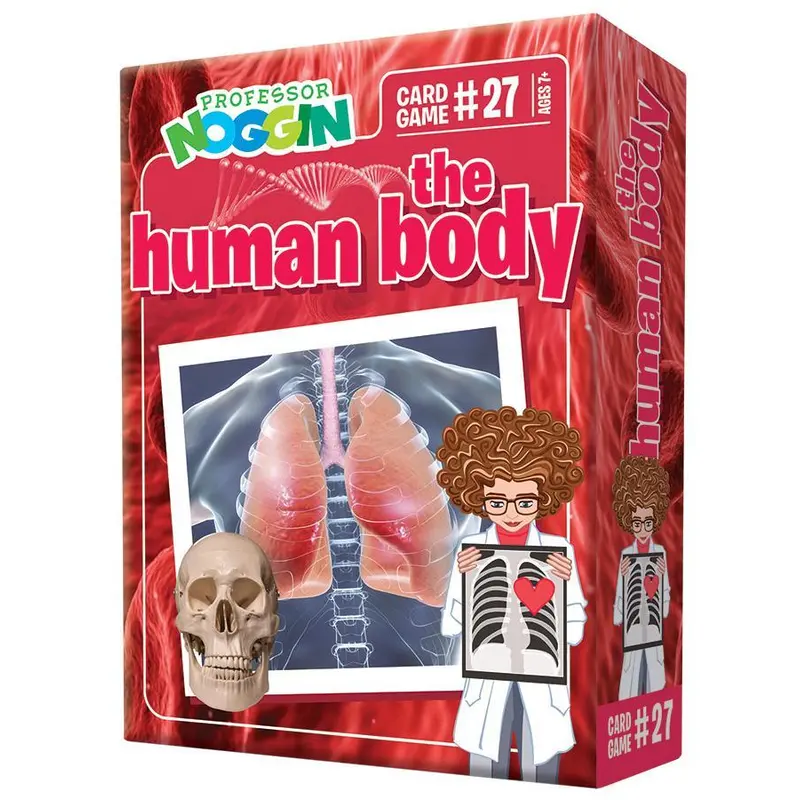 Professor Noggin Card Game: The Human Body