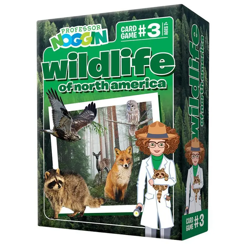 Professor Noggin Card Game: Wildlife of North America