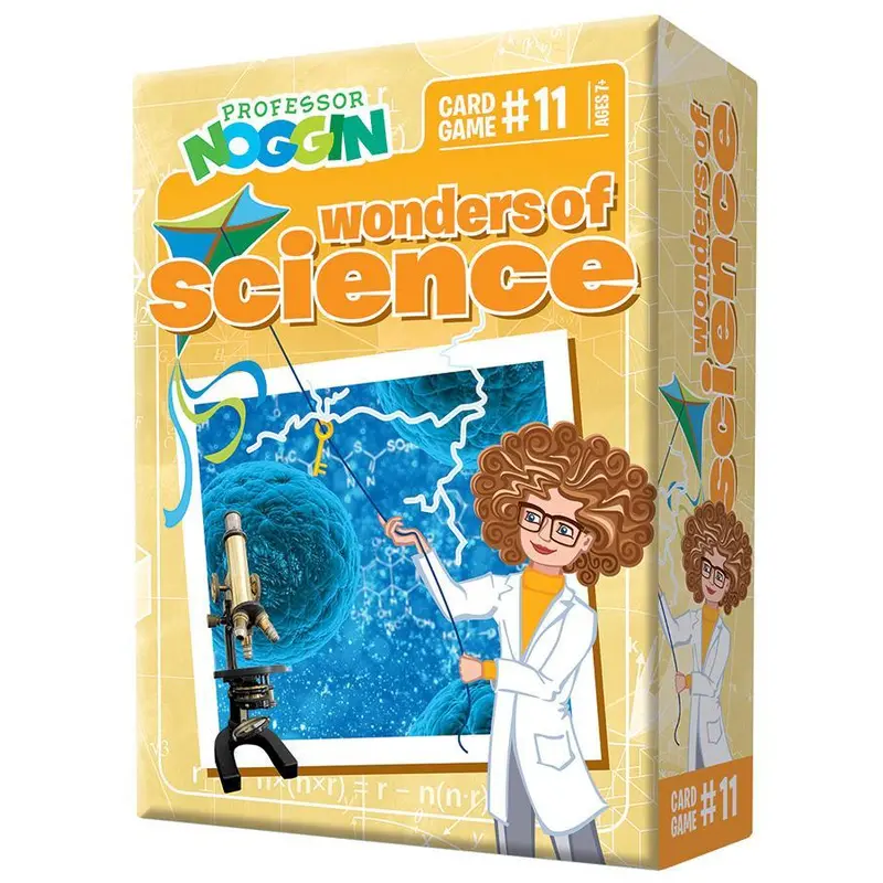 Professor Noggin Card Game: Wonders of Science