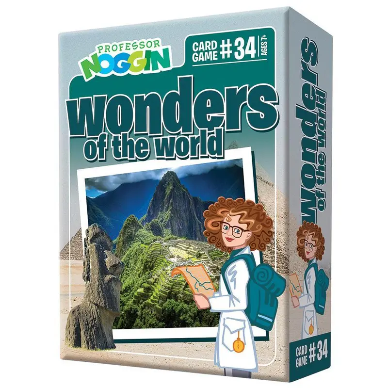 Professor Noggin Card Game: Wonders of the World