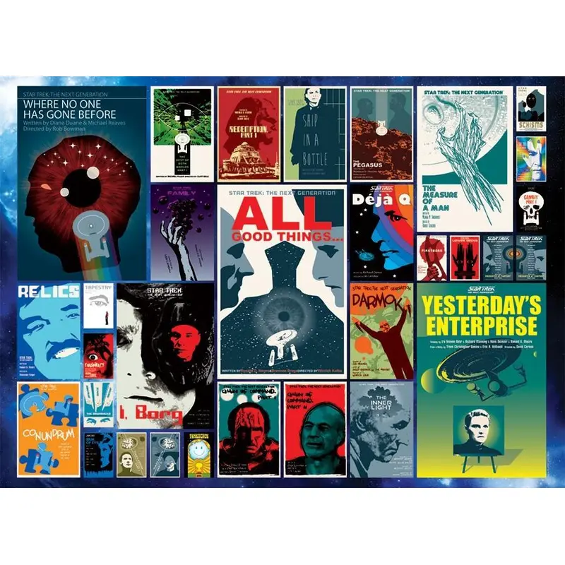 Star Trek: The Next Generation Episodes (Cobble Hill 1000pc)