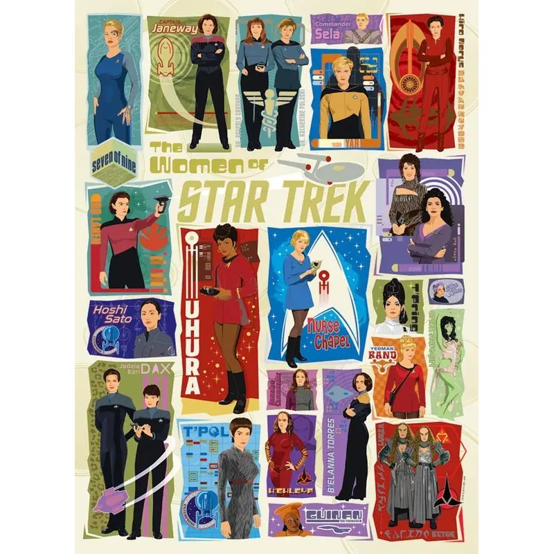 The Women of Star Trek (Cobble Hill 1000pc)