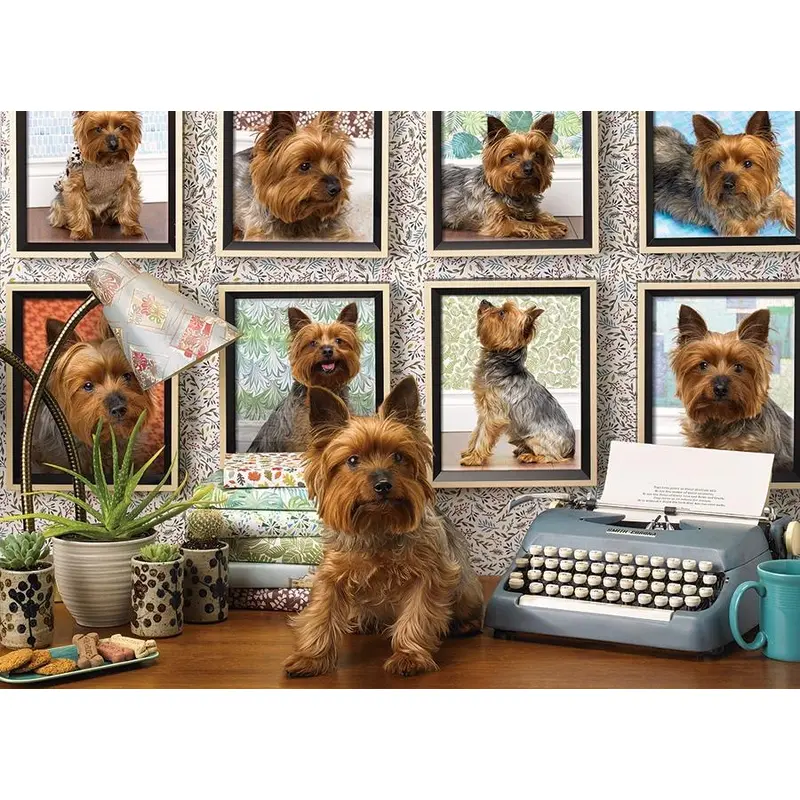 Yorkies Are My Type (Cobble Hill 1000pc)