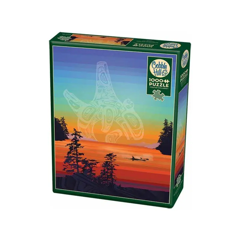 1000pc Puzzle Cobble Hill Salish Coast Colours