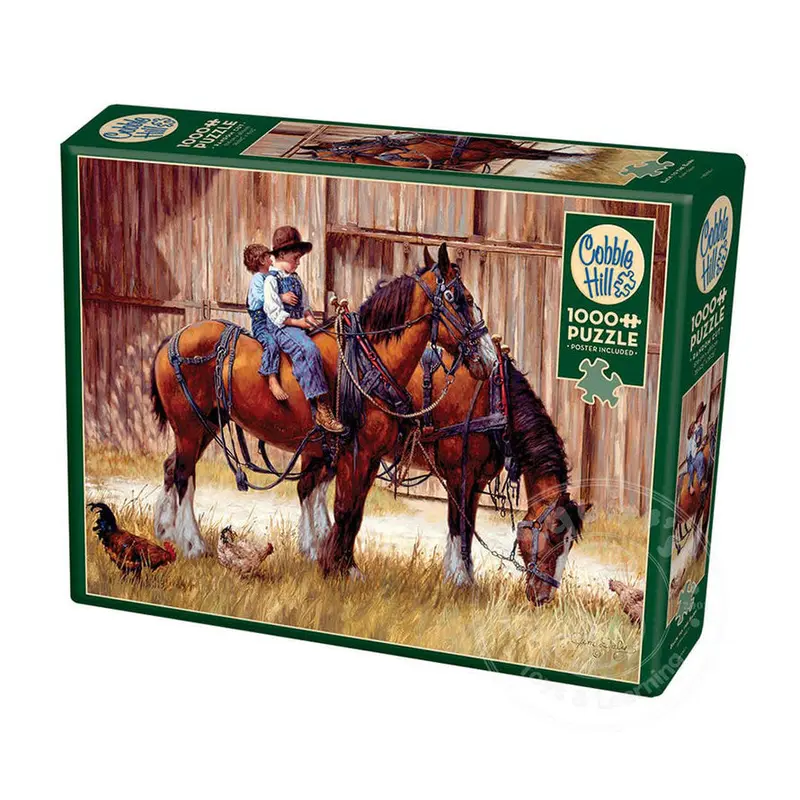 Cobble Hill 1000pc Puzzle - Back to the Barn