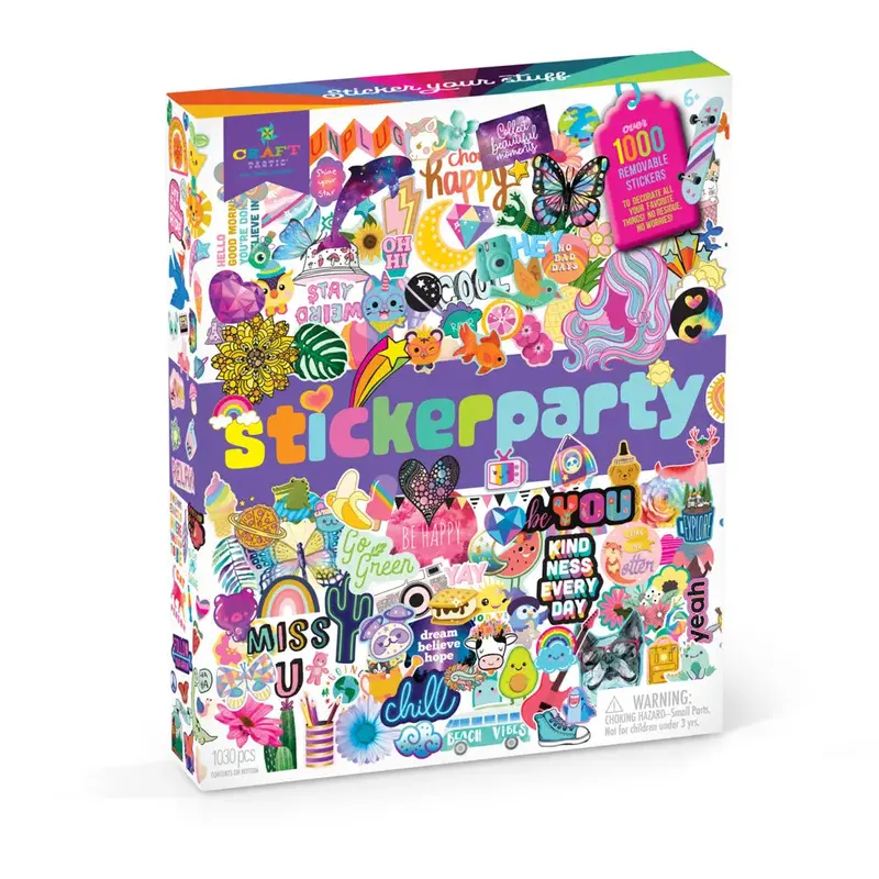 CRAFT-TASTIC STICKER PARTY