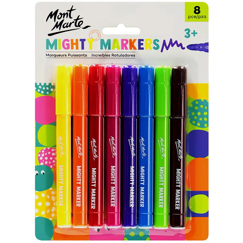 MONT MARTE Mighty Markers - 8pcs