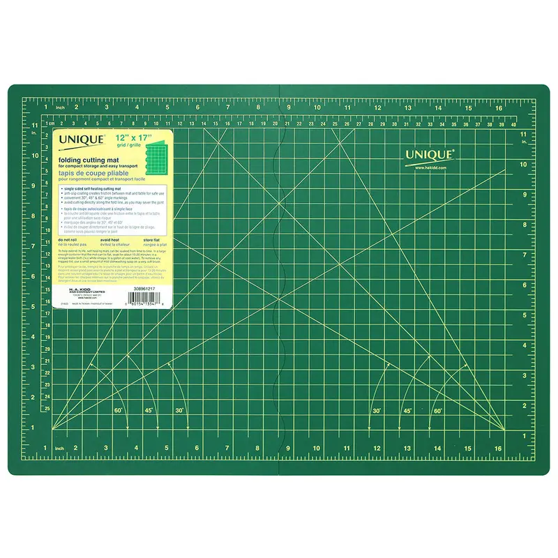 UNIQUE Folding Cutting Mat - 12 x 17