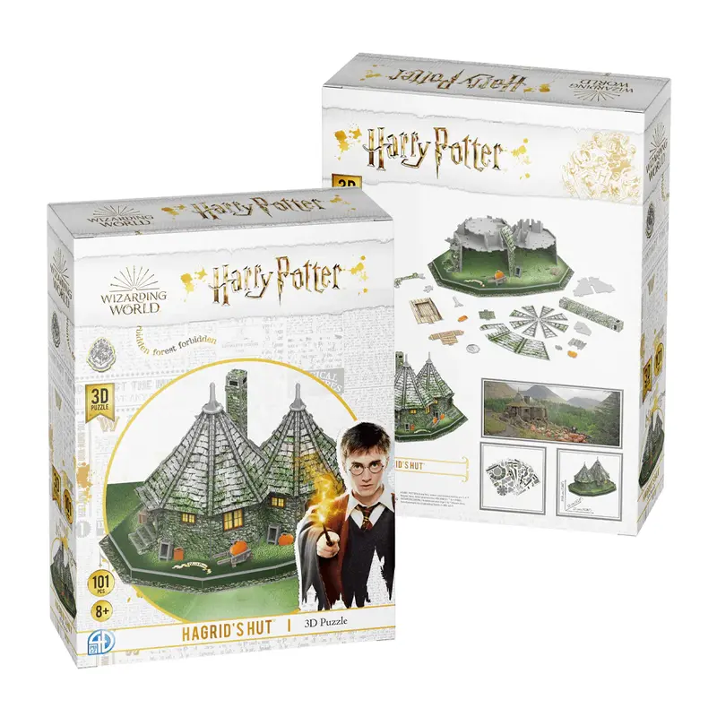 3D Puzzle: Harry Potter Hagrid's Hut