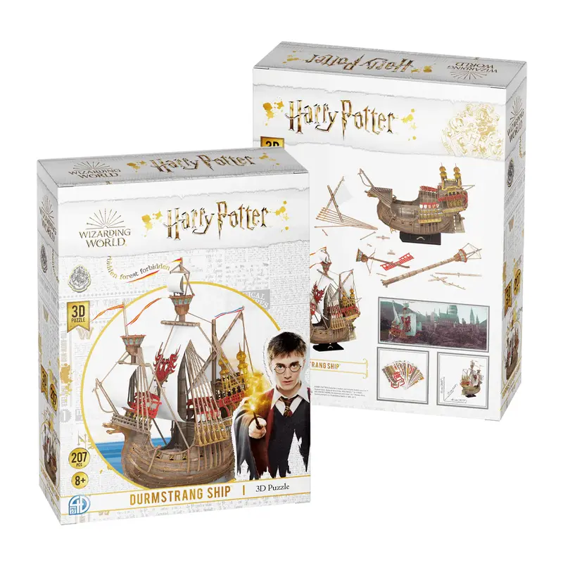 3D Puzzle: Harry Potter The Durmstrang Ship - Medium Version