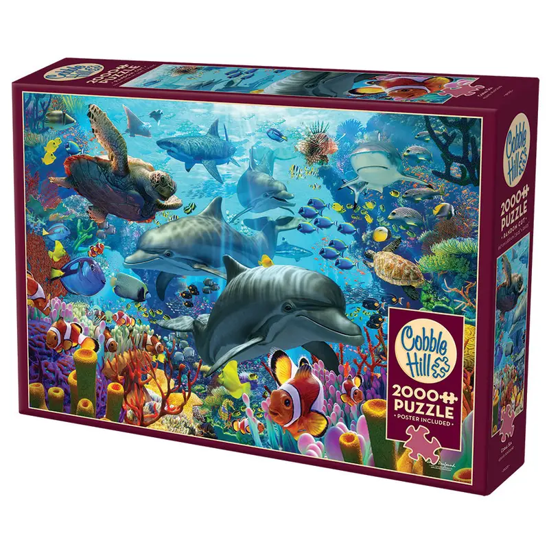 Cobble Hill 2000pc Puzzle - Coral Sea