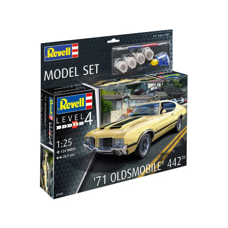 Revell Oldsmobile 442 Coup 1971 (1:24) (Set)