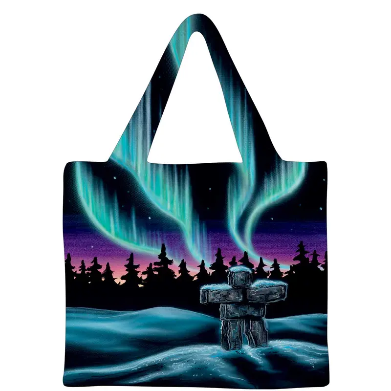 SKY DANCE - INUKSHUK REUSABLE SHOPPING BAG