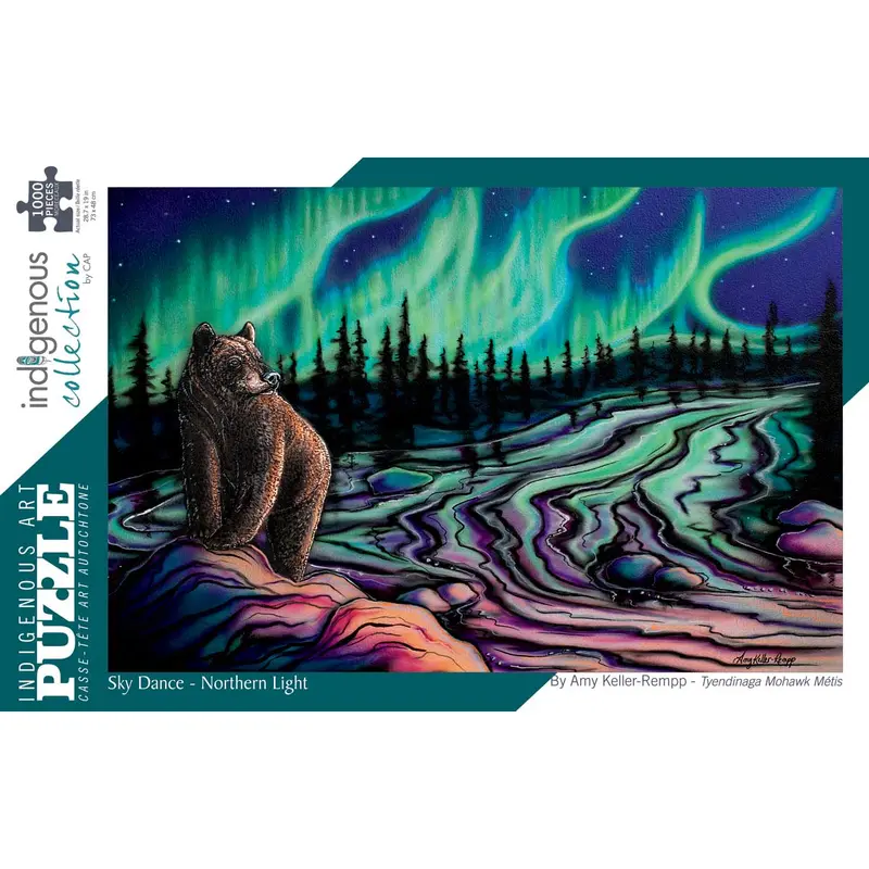 SKY DANCE - NORTHERN LIGHTS 1000 PIECE PUZZLE