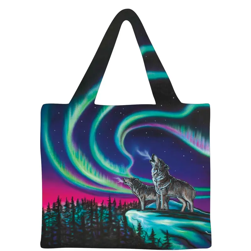 SKY DANCE - WOLF SONG REUSABLE SHOPPING BAG