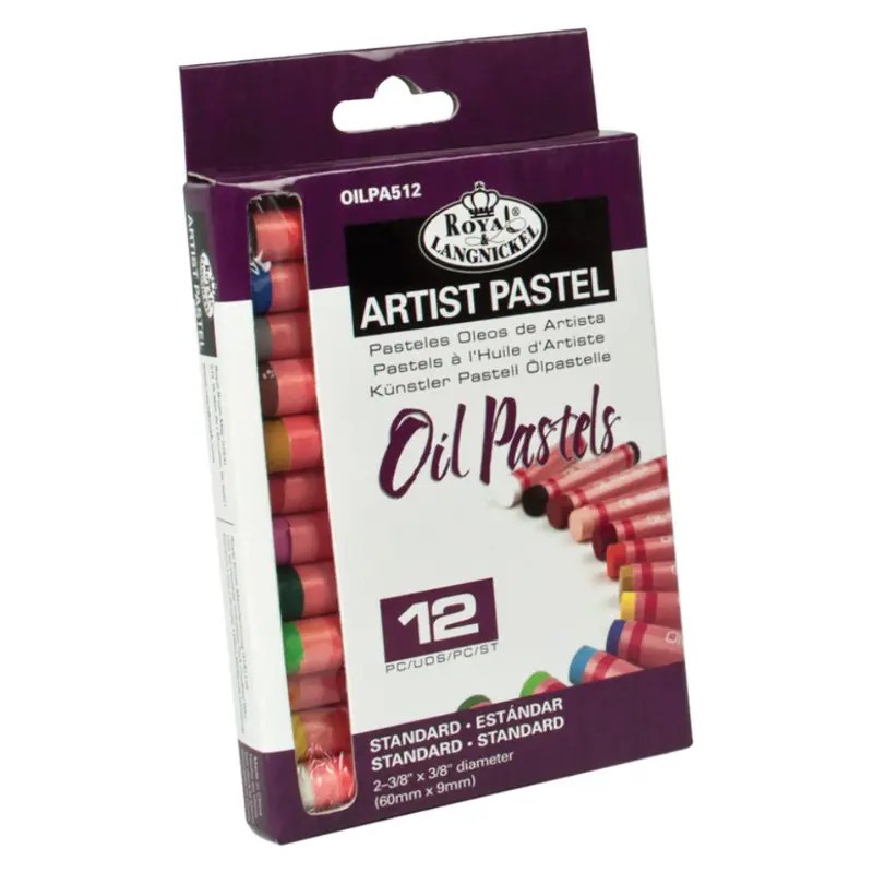 Small Oil Pastel 12 Color Pack