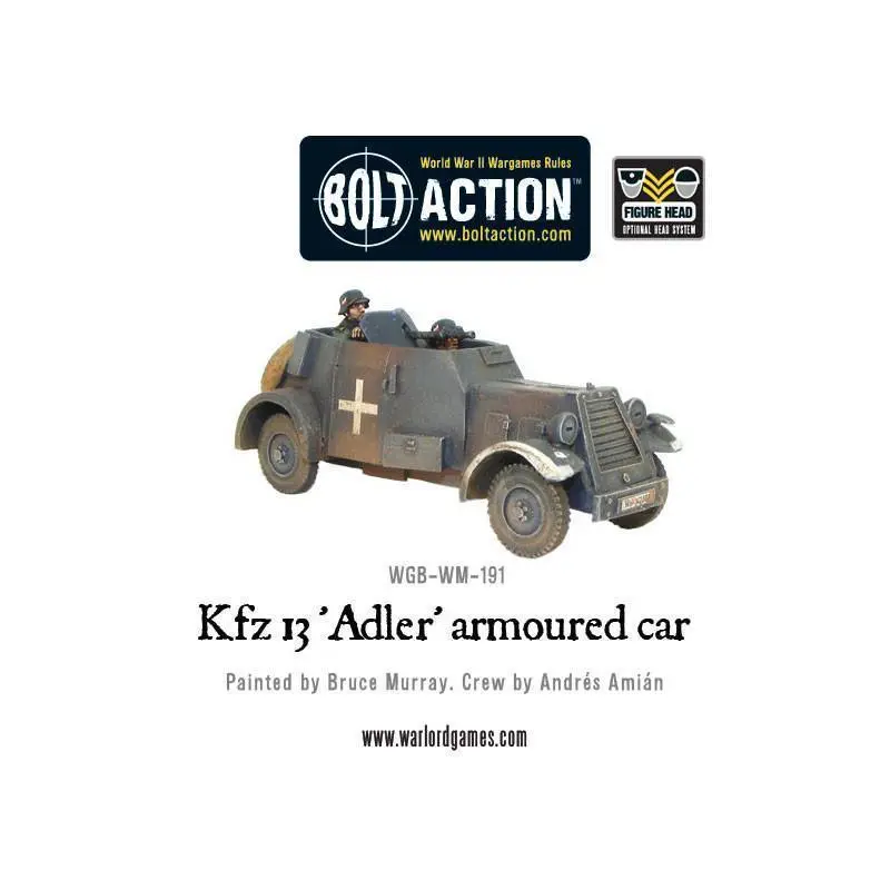 Bolt Action - Kfz 13 'Adler' German Armoured Car