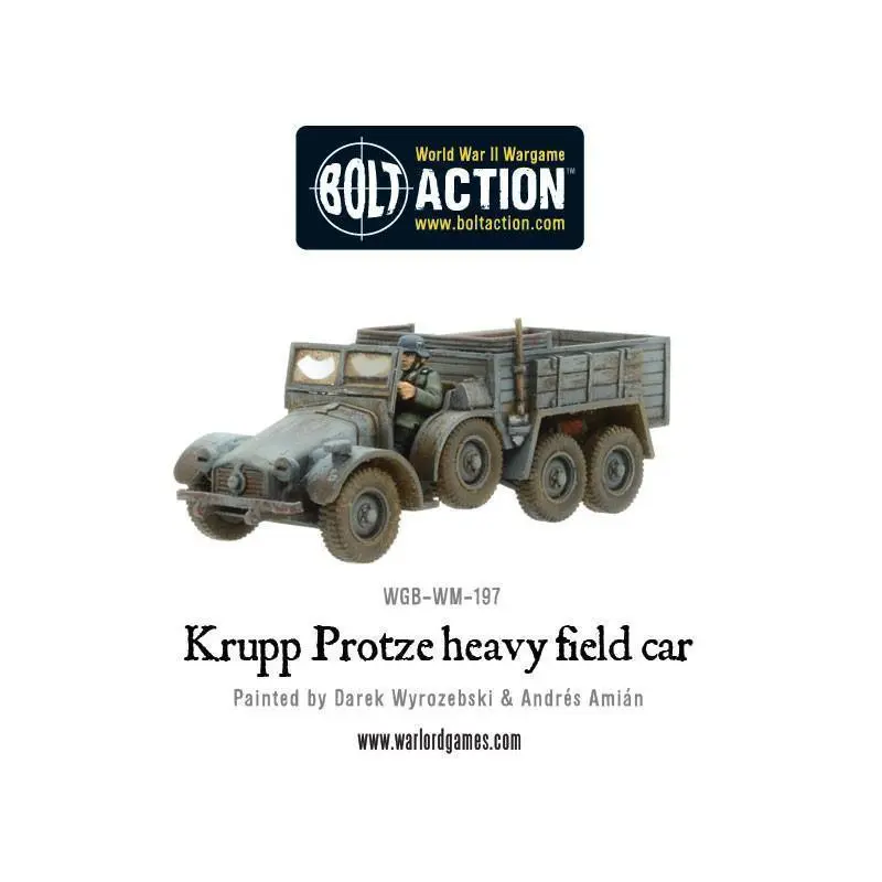 Bolt Action - Krupp Protze Heavy Field Car