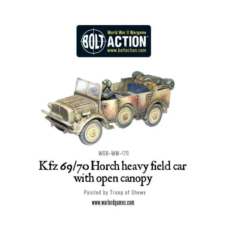 Bolt Action - Open-Topped Kfz 69/70 Horch 1a