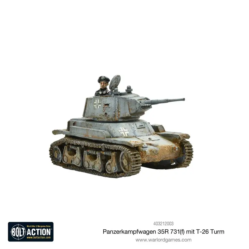 Bolt Action - Panzerkampfwagen 35R 731(F) Mit T-26 Turm