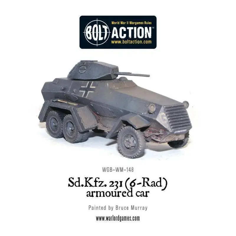 Bolt Action - Sd.Kfz 231 6-Rad Armoured Car