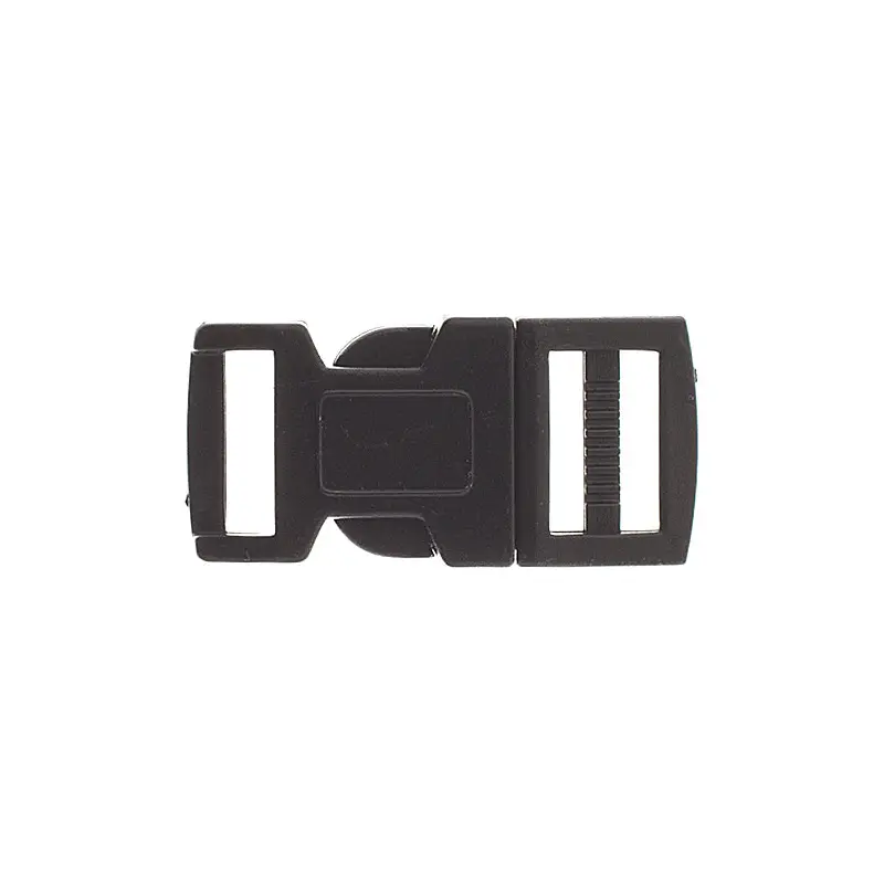 Craft Paracord Buckle (5pcs) 15mm Black