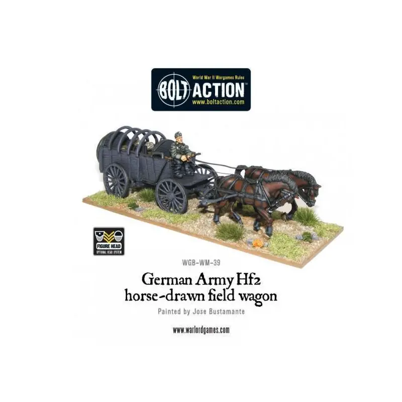 German Army Hf2 Horsedrawn Field Wagon