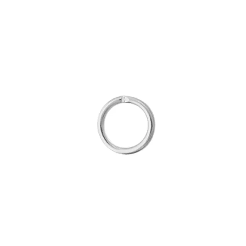Jump Ring Round 6mmOD 19ga Silver LF/NF