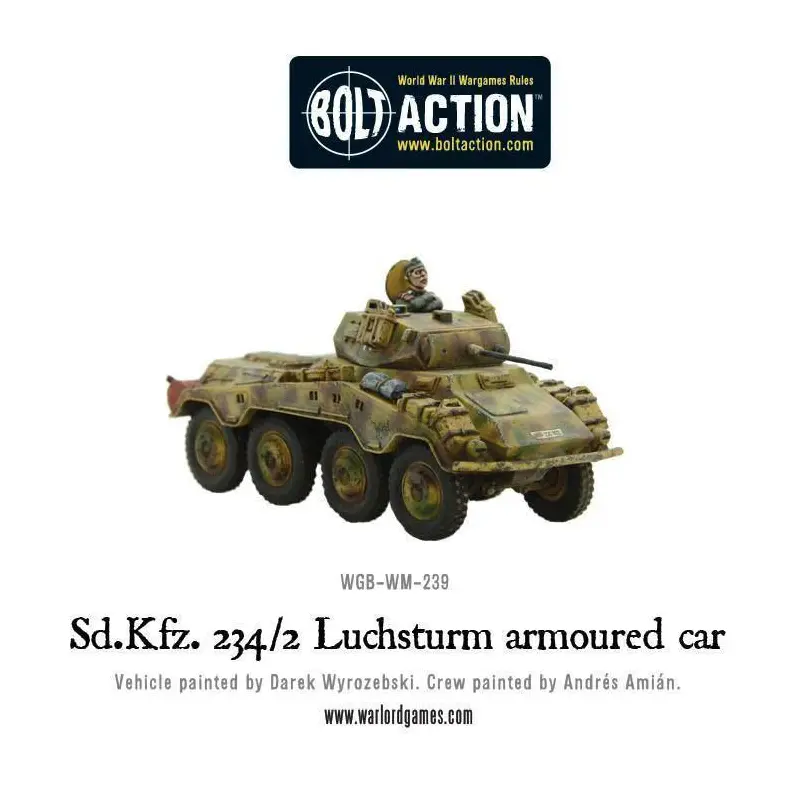 Sd.Kfz 234/2 Luchsturm Armoured Car