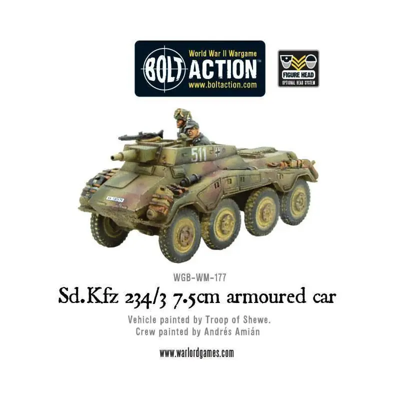 Sd.Kfz 234/3 7.5cm Armoured Car