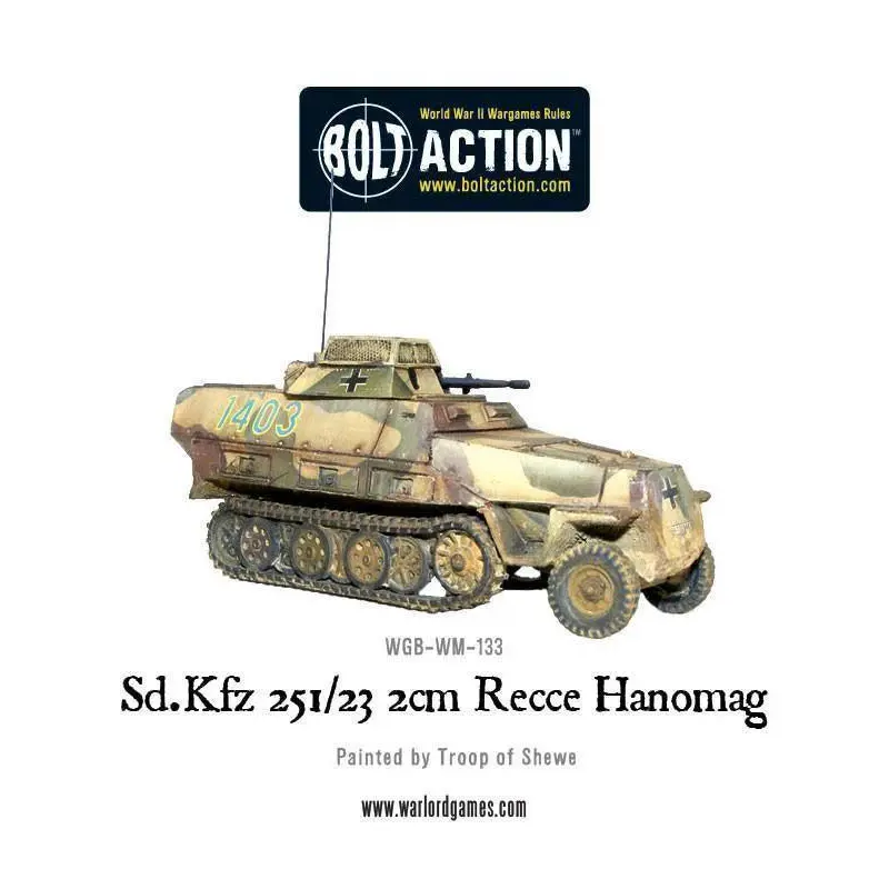 Sd.Kfz 251/23 2cm Recce Hanomag
