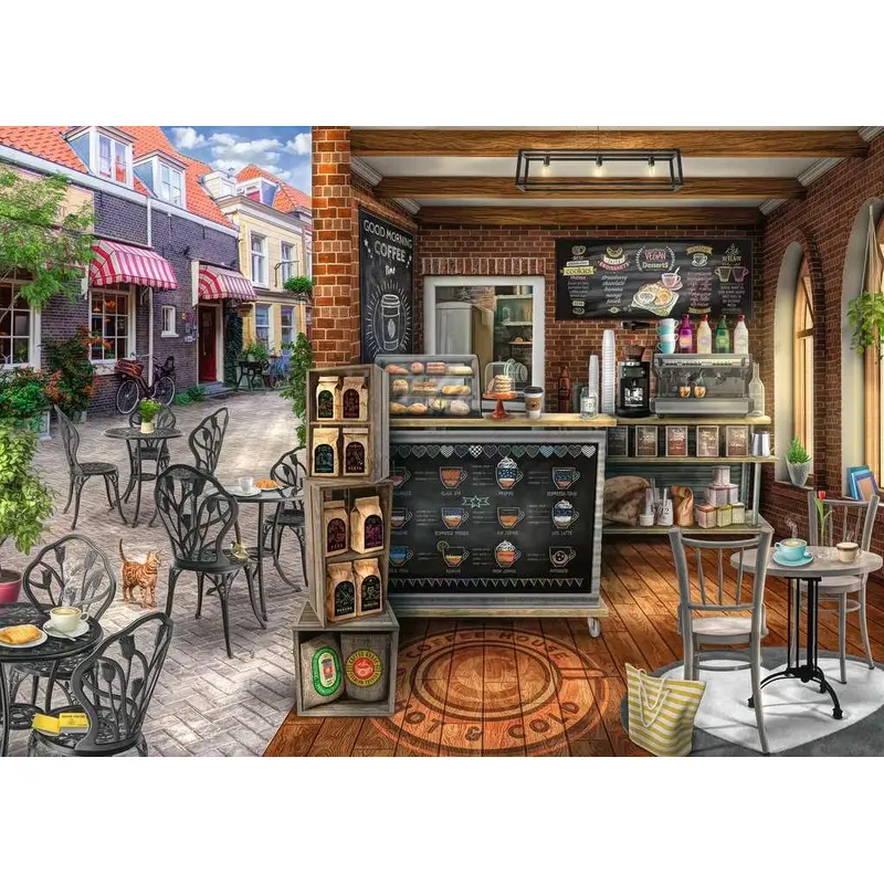 Quaint Cafe (Ravensburger 1000pc)