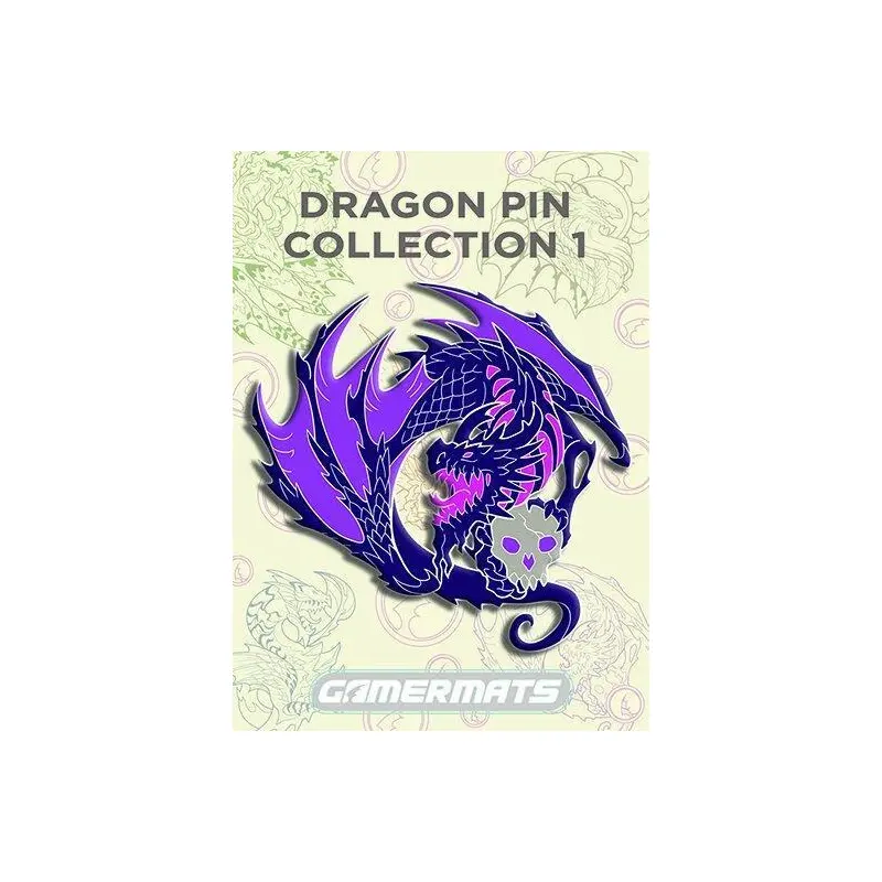 Black Dragon Pin (Dragon Pin Collection 1)