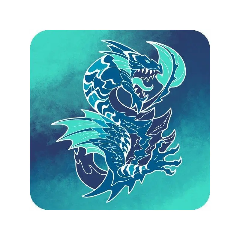 Coaster - Blue Dragon
