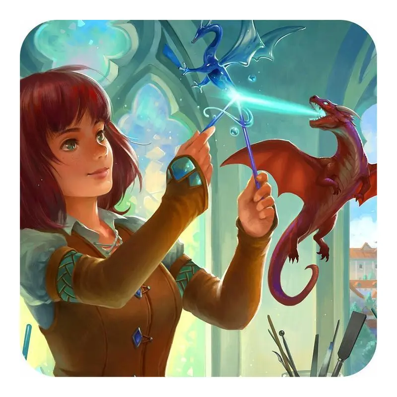 Coaster - Dragon Glass Blower