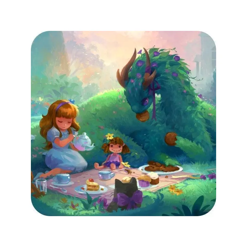 Coaster - Dragon Tea Party