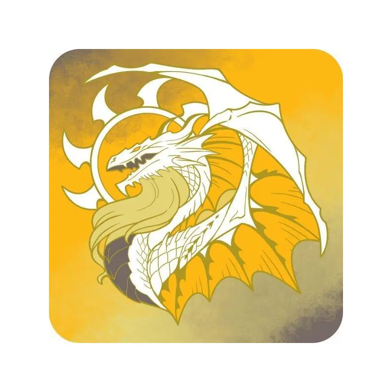 Coaster - White Dragon